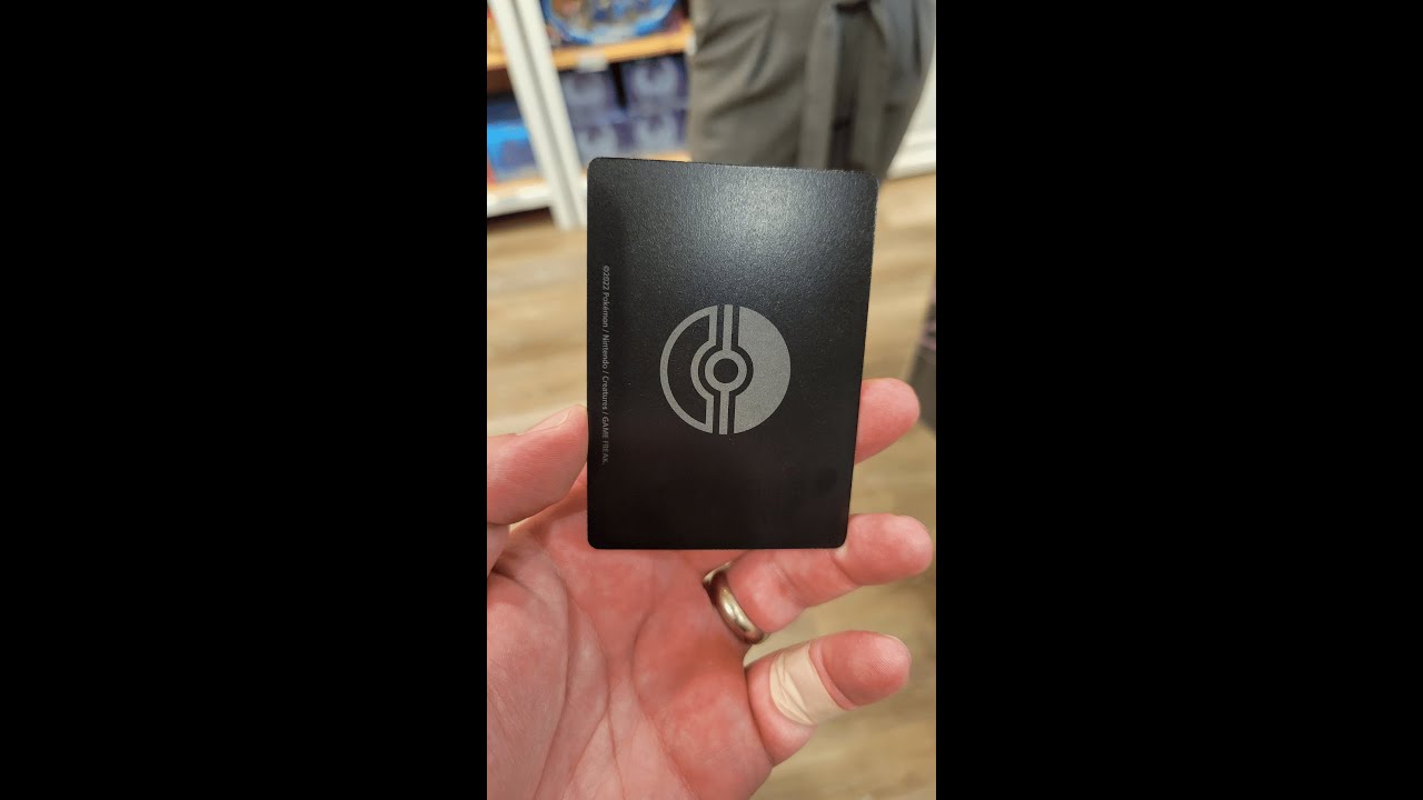 Mystery Black Pokmon Card from Brilliant Stars - YouTube