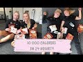 10,000 calorie challenge VLOG | Ellie Kate