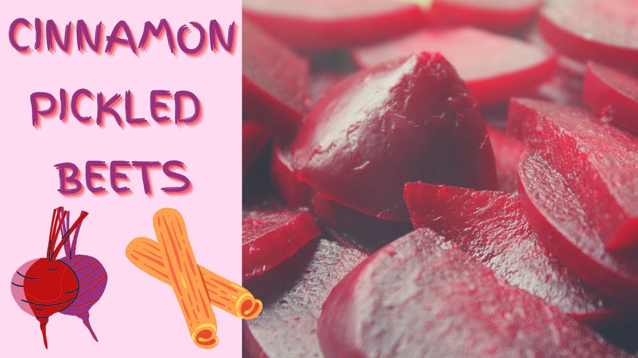 How To Make PICKLED BEETS - ft. CINNAMON! (quick recipe)