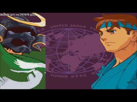 [HD] - Fightcade - Street Fighter Alpha 3 - BeastK(KOR) Vs TR7979(JPN) - Part 1