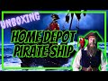 Unboxing the Dead Water Pirate Ship from Home Depot