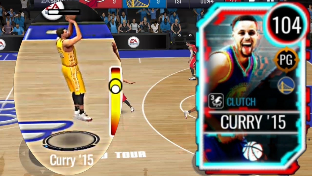 RARE* 104 SIMULATION SERIES STEPH CURRY IS AMAZING IN NBA LIVE MOBILE 20 GAMEPLAY!!!