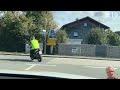 Radfahrer Überland bei Prüfung überholen #freyfahren #fahrprüfung #motorrad