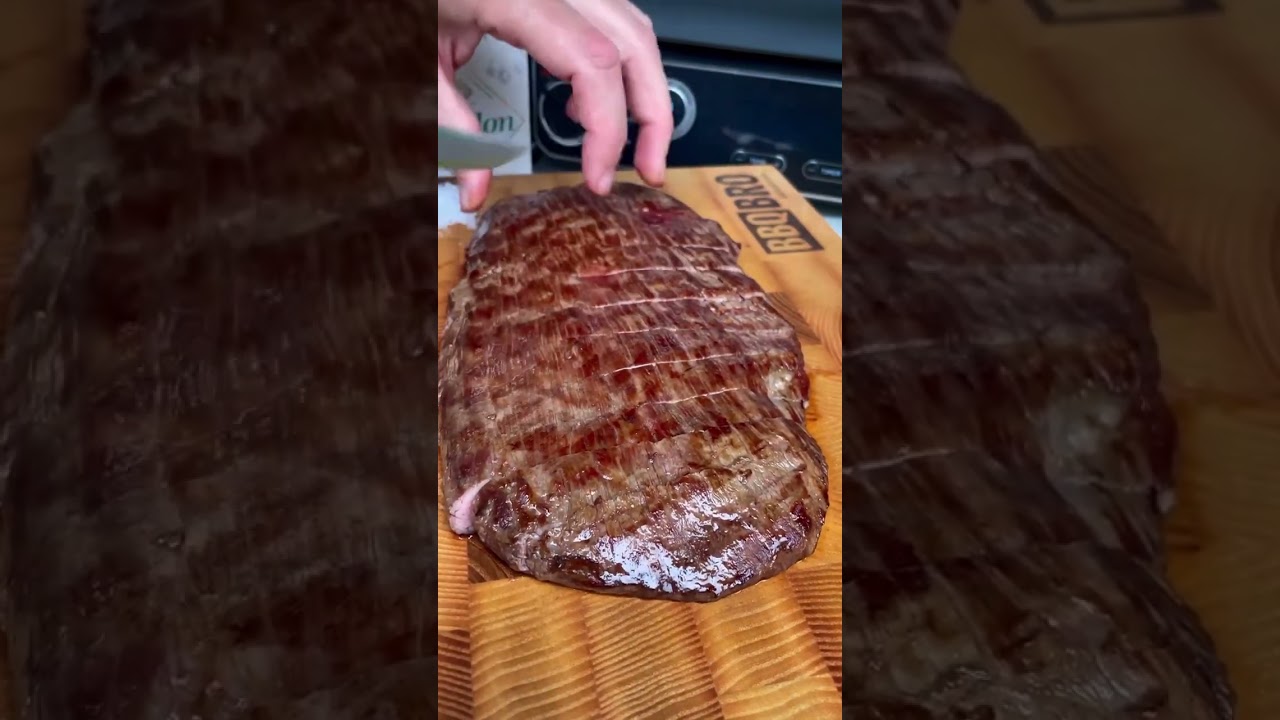 Crazy Flank  steak 🔥PERFECT or RAW⁉️