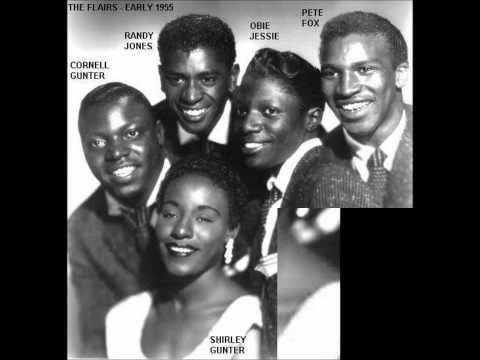 The Flairs — Shirley Gunter & the Flairs - Ipsy Opsie Ooh / How Can I Tell You - Flair 1076 - 1955