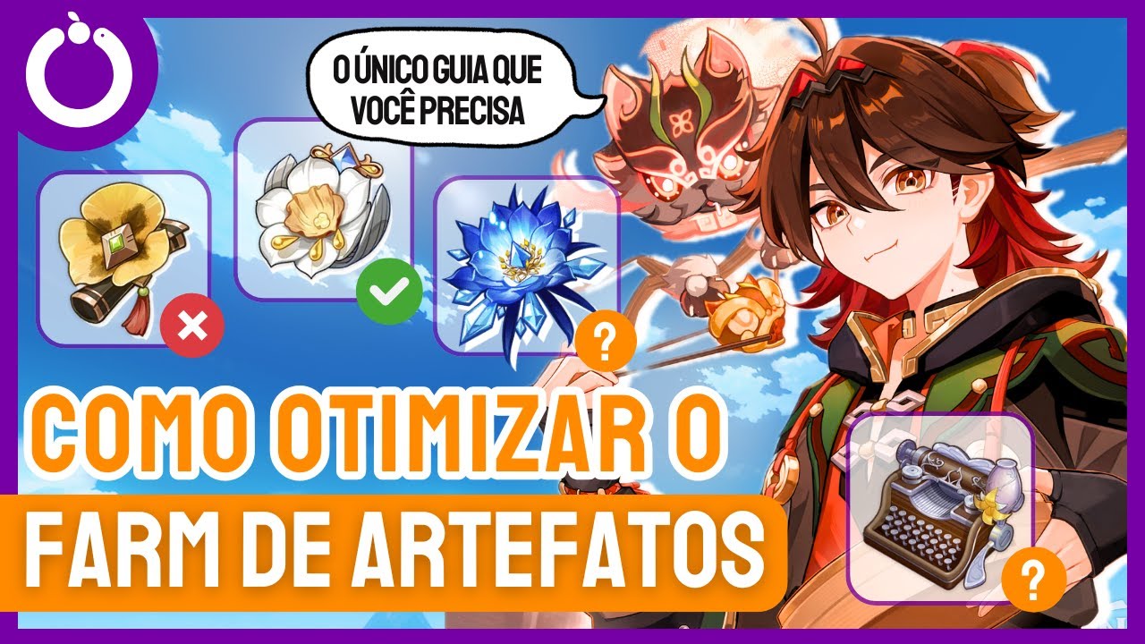 Como melhorar seu farm de ARTEFATOS e montar várias Builds | Guia Completo - Genshin Impact