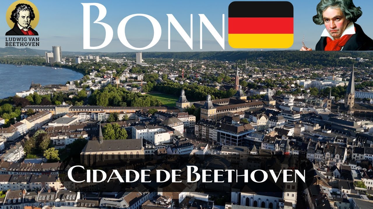 Bonn - Alemanha 🇩🇪 | Explorando a Cidade de Beethoven! 🎹🎶