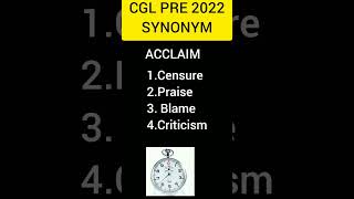 Synonym of Acclaim