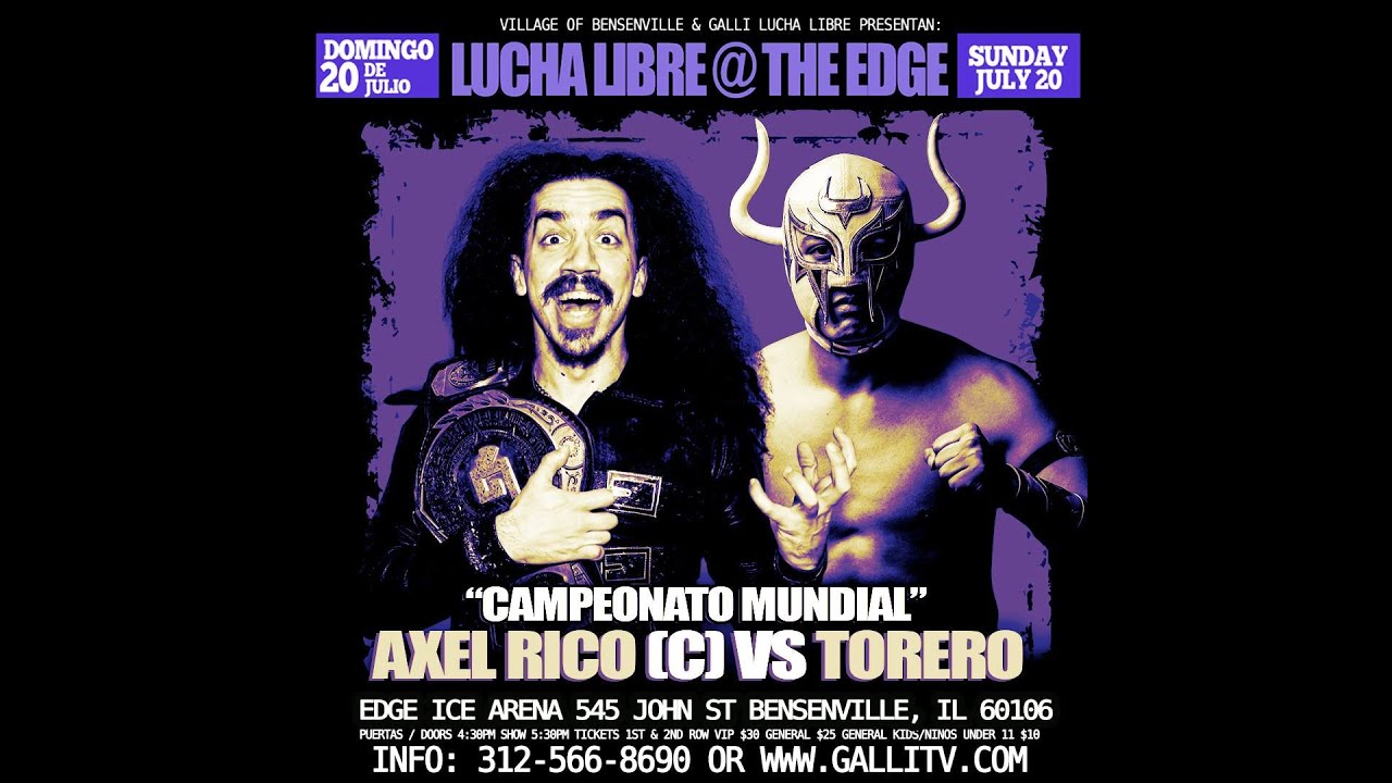 Axel Reed Rico Simmons Axel Rico (c) Vs Torero - YouTube