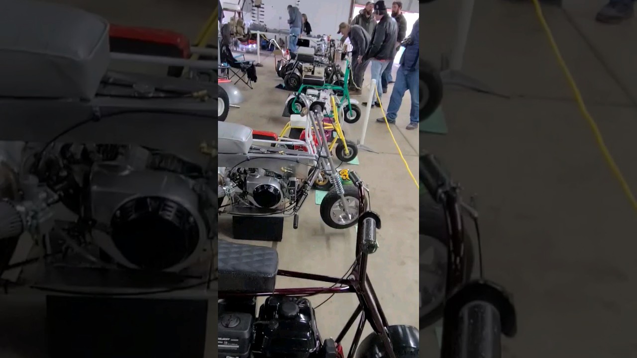 Awesome Vintage Mini Bike Show 