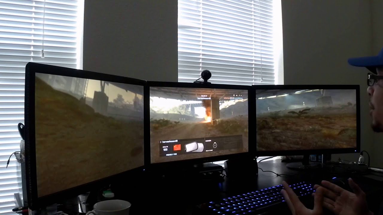 Battlefield 4 Eyefinity Mantle Testing 3 of 3