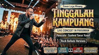 COVER LAGU MINANG | TINGGALAH KAMPUANG | LIVE CONCERT | ROCK BALLADS VERSIONS | Yos Official Music