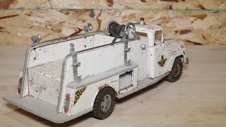 1959 Tonka Fire Truck Restoration #Shorts