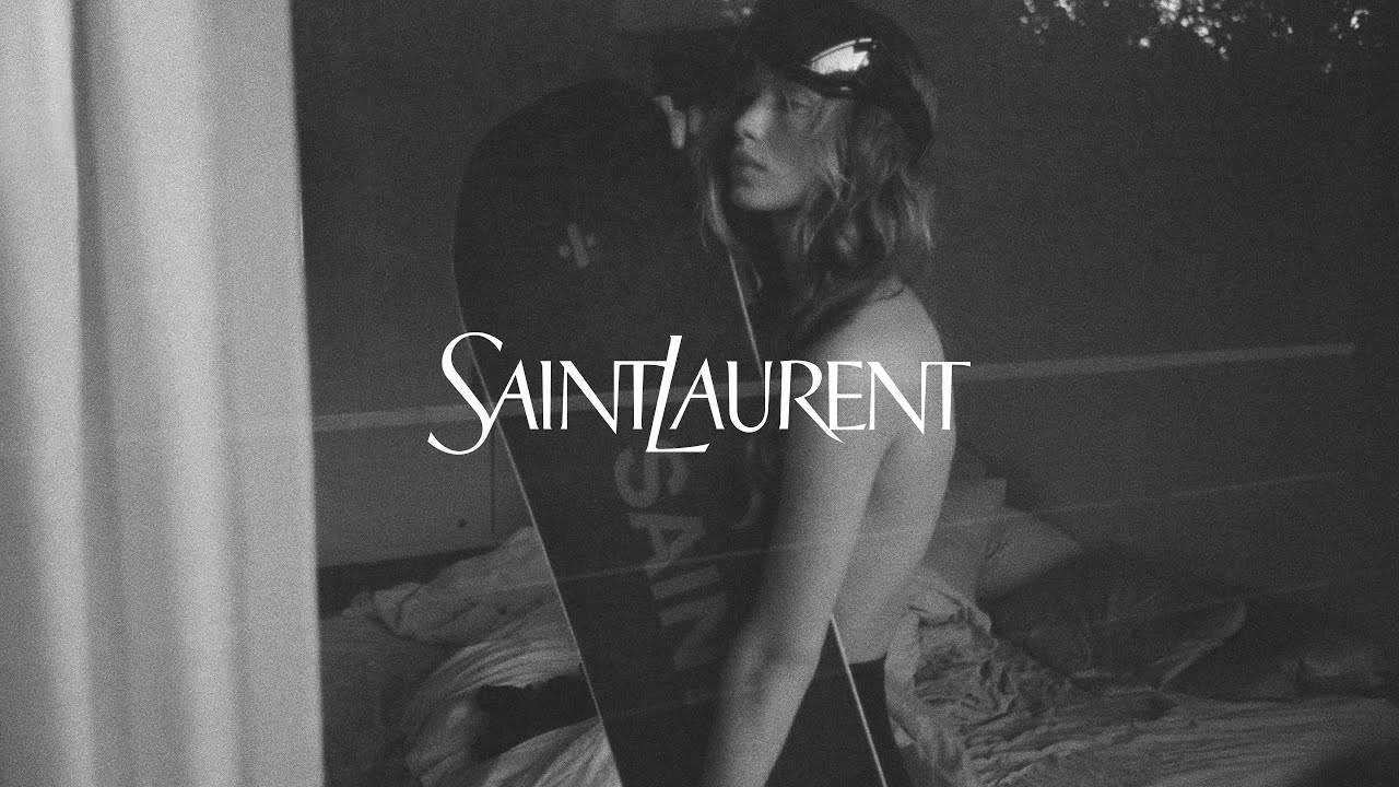 SNOW EDITION - SAINT LAURENT RIVE DROITE - YouTube