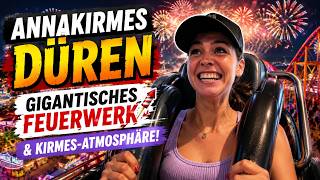 🎡 Annakirmes Düren 2026: Das große Abschluss-Feuerwerk begeistert alle!