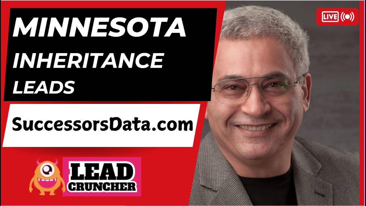 Mastering Pre-Probate and Inheritance Leads in Minnesota by Successorsdata.com