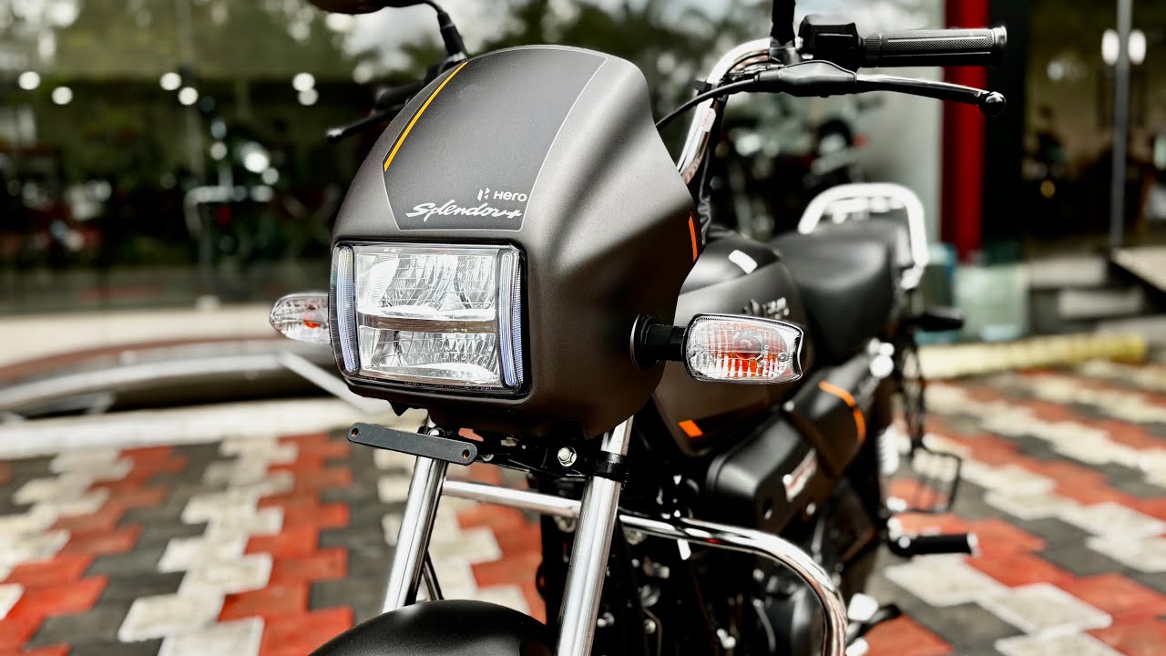 Hero Splendor Plus Xtec Matte Grey Colour