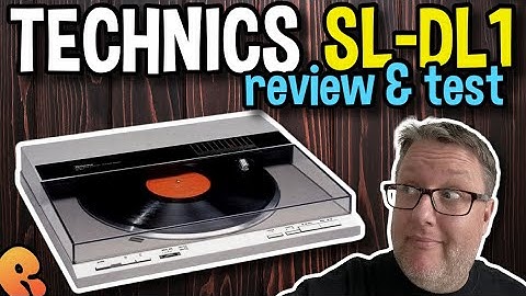 Technics SL-DL1 - Review & Test! #vinyl #turntable