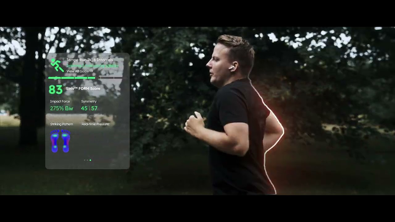 ウェアラブル技術のスタートアップ企業「Striv」、AI搭載のランニング