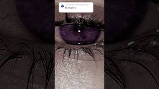 Purple eyes #trending #eyes #eyecolor #purple #eye #cutecore #rare Purple eyes #trending #eyes #eyecolor #purple #eye #cutecore #rare