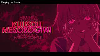 Future Diary  未来日記 空想メソロギヰ 英文版原唱Op
