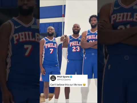 The Sixers Starting Lineup Doesn't Even Feel Real 😂