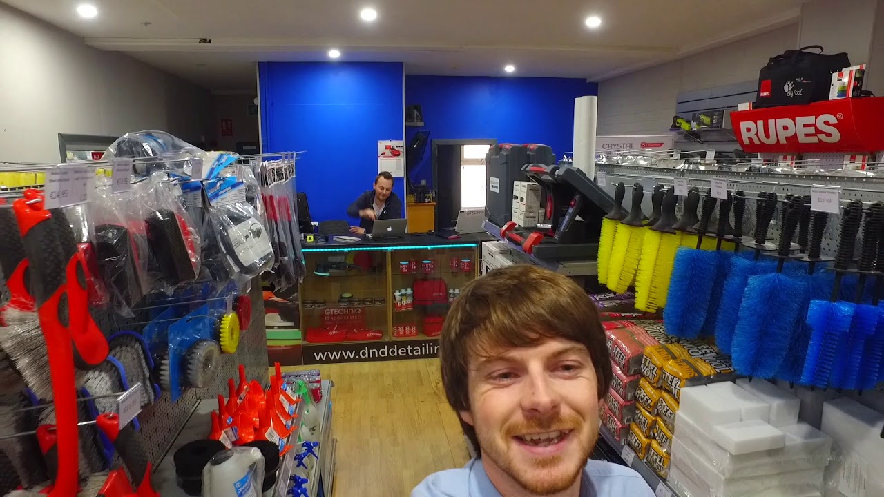 Small change to the shop at D&D Detailing