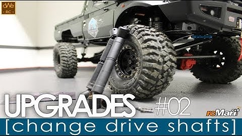 Upgrades #02 [Change Driveshafts Vanquish Incision]