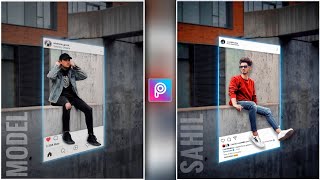instagram Frame Photo Editing - Picsart 🔥 screenshot 1