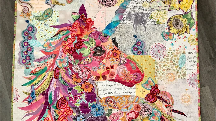 Laura Heine Collage Tutorial Nola Unicorn
