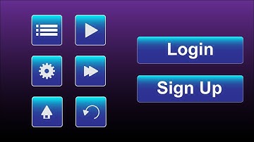 Designing Game UI Assets In Adobe Illustrator | play button Adobe Illustrator tutorial for beginners