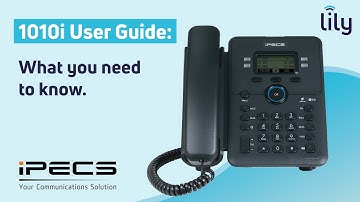 iPECS 1010i | Handset Video Guide