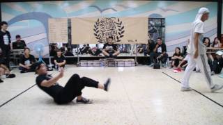 20160611 舞中爭霸 Vol 4 BBOY 1on1 選秀-小掏 vs OZ