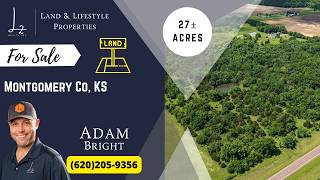 27± Acres of Kansas Hunting Land with Pond | Elk City, KS