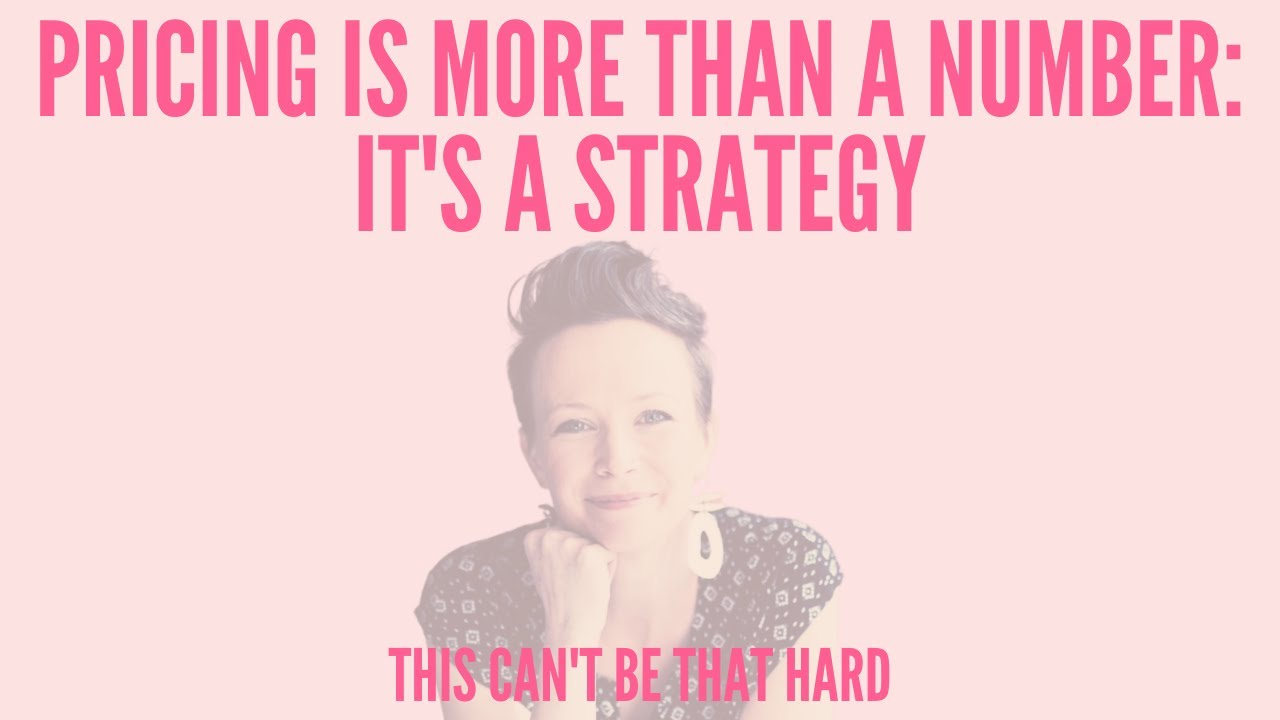 325 - Pricing is More than a Number: It's a Strategy