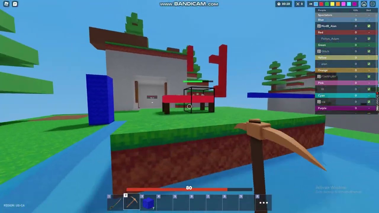 I rekt this auto clicker , roblox bedwars