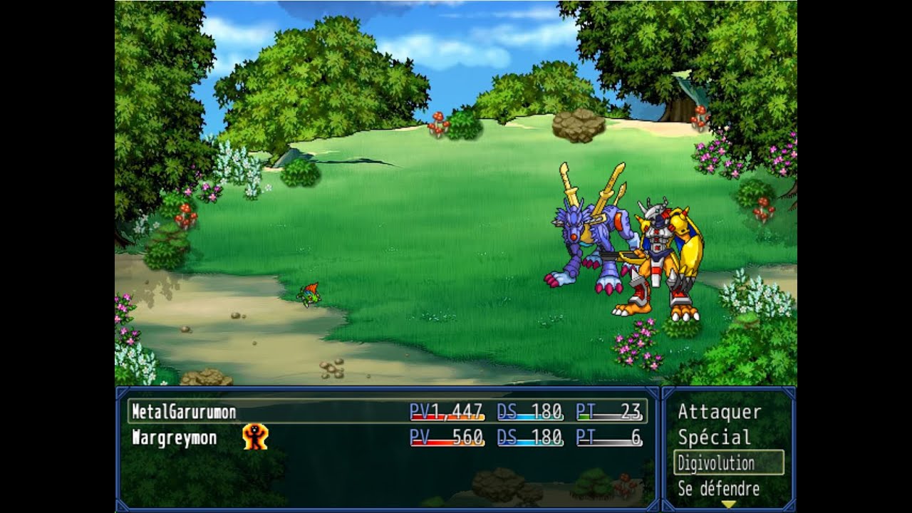 [RMVX ACE] Digimon FAN MADE - Digivolution test - YouTube
