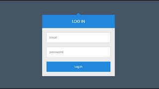 RESPONSIVE ANIMATED LOGIN FORM USING HTML & CSS || BOOTSTRAP