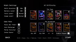 Another FNaF Fangame: Open Source Custom Night: Dawko's Hell