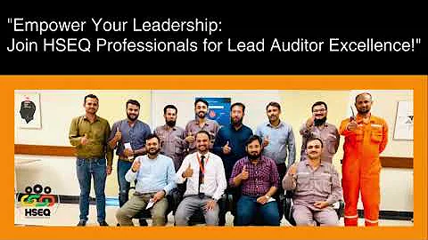 Environmental Management System ISO 14001:2015 | Lead Auditor Program |