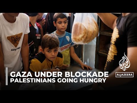 Gaza under blockade: Palestinians are running out of food and water