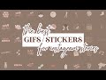 THE BEST GIFS / STICKERS FOR INSTAGRAM STORIES ♡