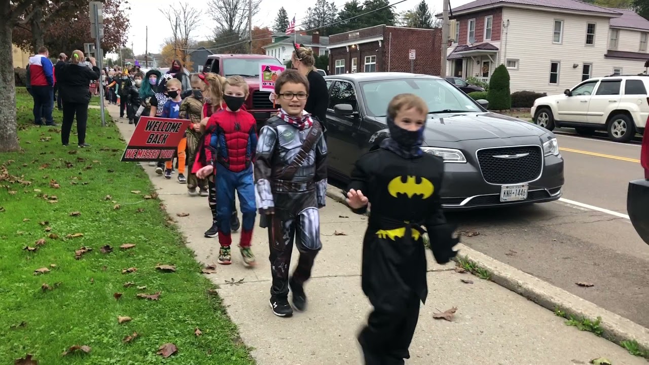 BolivarRichburg Elementary Halloween Parade 2021 YouTube