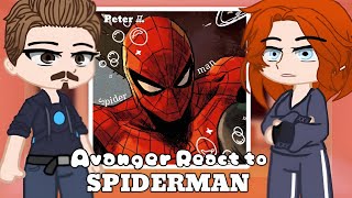 Avengers React To Peter Parker Spider-Man Comic 2X - Gachareact