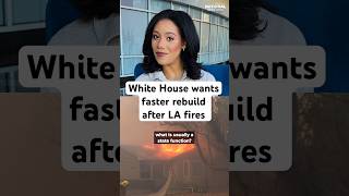 Why LA struggles to rebuild burned home #shorts #LosAngeles #wildfires #California #whitehouse #news
