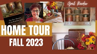 Author's Primitive Home Tour/ FALL DECOR 2023! WOW