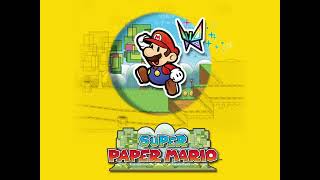 Title (AI Upsample Proof of Concept) - Super Paper Mario