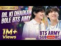 HD Hindi song Hamari Jaan BTS | Dil Ka Sultan BTS | Purple Duniya BTS | Best Indian Fan Song