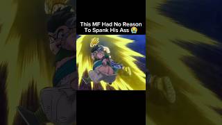 Bro Self Spanked Himself 😭 #shorts #dbs #dbz #funny #dragonballz #gotenks #dragonballsuper