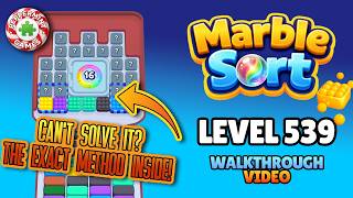 Marble Sort - Level 539 Walkthrough Solution